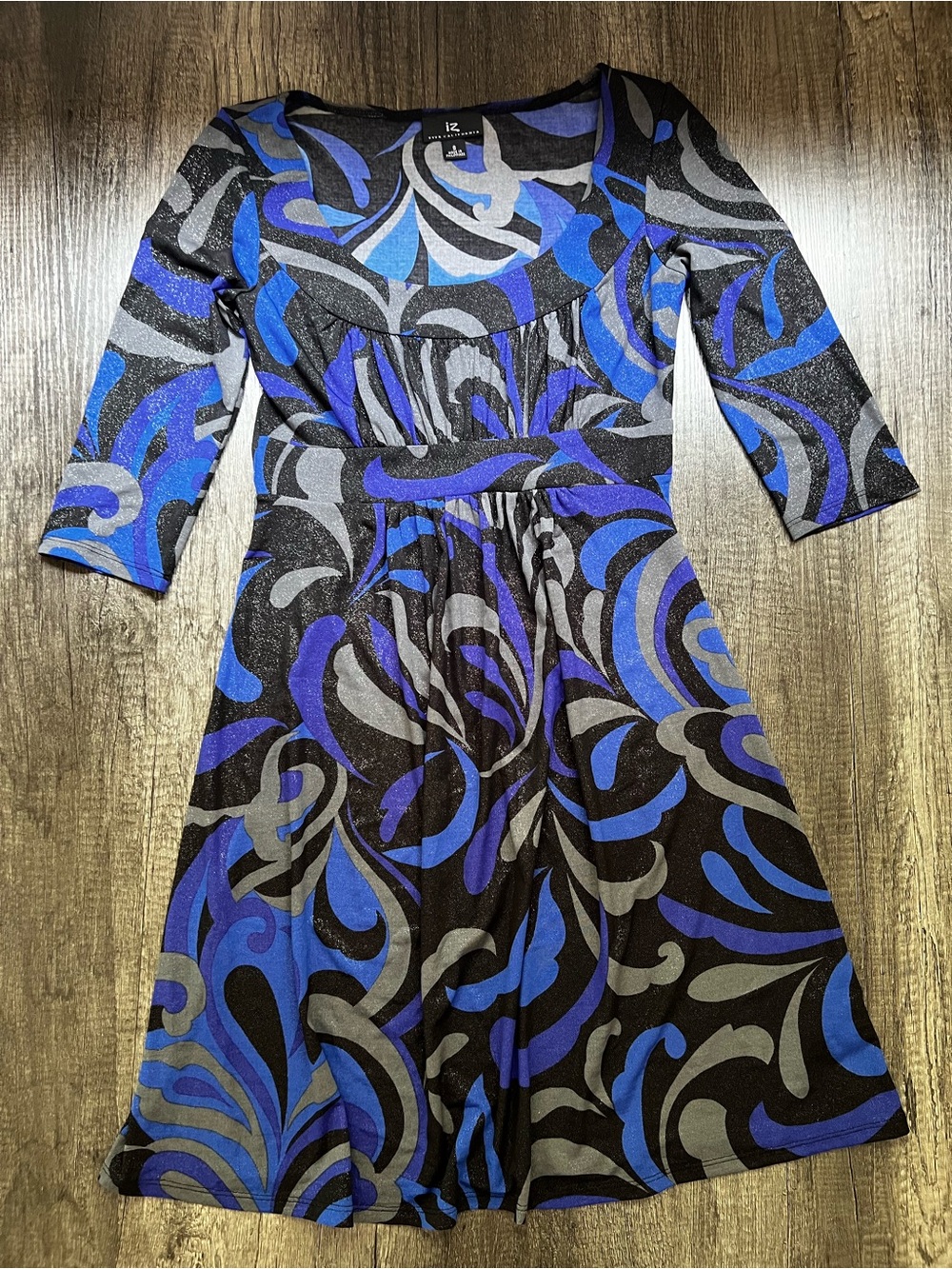 Iz Byer Fit-and-Flare Dress